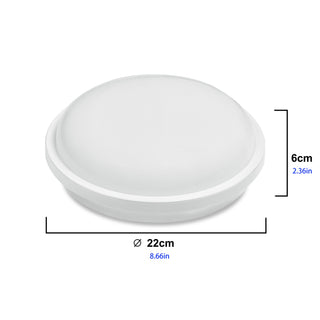 15W LED-Deckenleuchte mit Radarsensor – Φ22cm Panel