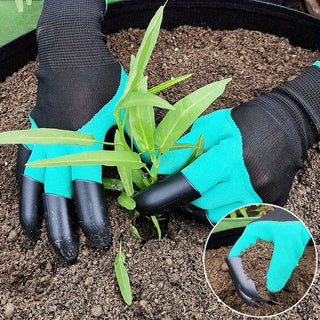 Gartenhandschuhe mit Krallen zum Graben und Pflanzen