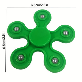 5er Set Fidget Spinner – Entspannungs-Spielzeug für Finger, Zufallsfarbe