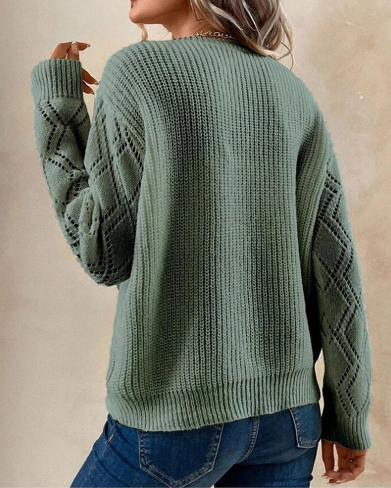 Elegante Pullover mit V-Ausschnitt