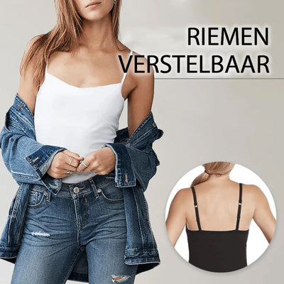 Gepolstertes Tank Top | Tank Top mit integriertem BH