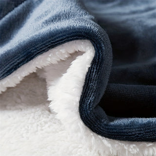 Sherpa-Fleece-Decke – Weich, Flauschig & Warm für Sofa & Bett