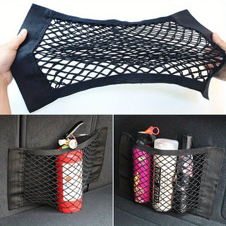 Universelles Auto-Kofferraumnetz Doppeltes Stretch Mesh Organizer