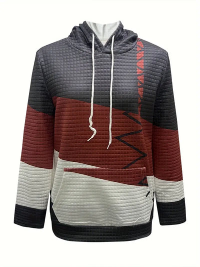 Kapuzenpullover mit Print – Lässiger Polyester Hoodie