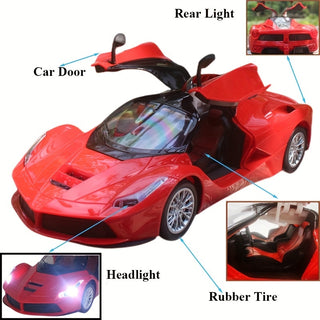 Elektrisches RC-Auto mit Fernbedienung & Türöffnung – Geschenk für Kinder