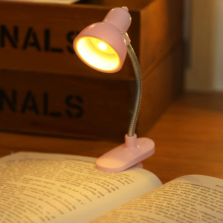 Mini LED Clip-Leseleuchte – Einstellbares Warmlicht