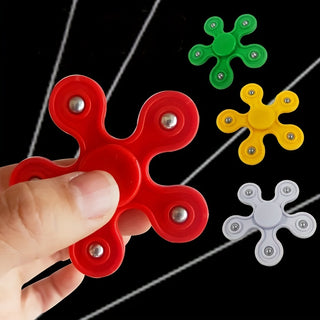 5er Set Fidget Spinner – Entspannungs-Spielzeug für Finger, Zufallsfarbe