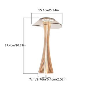 Touch-Steuerbare LED-Tischlampe – Wiederaufladbar, 3 Farbmodi, USB-betrieben