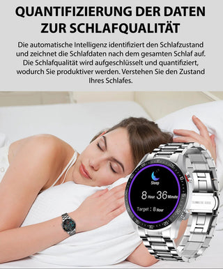 FITGEAR - Lässige Smartwatch für Männer und Frauen