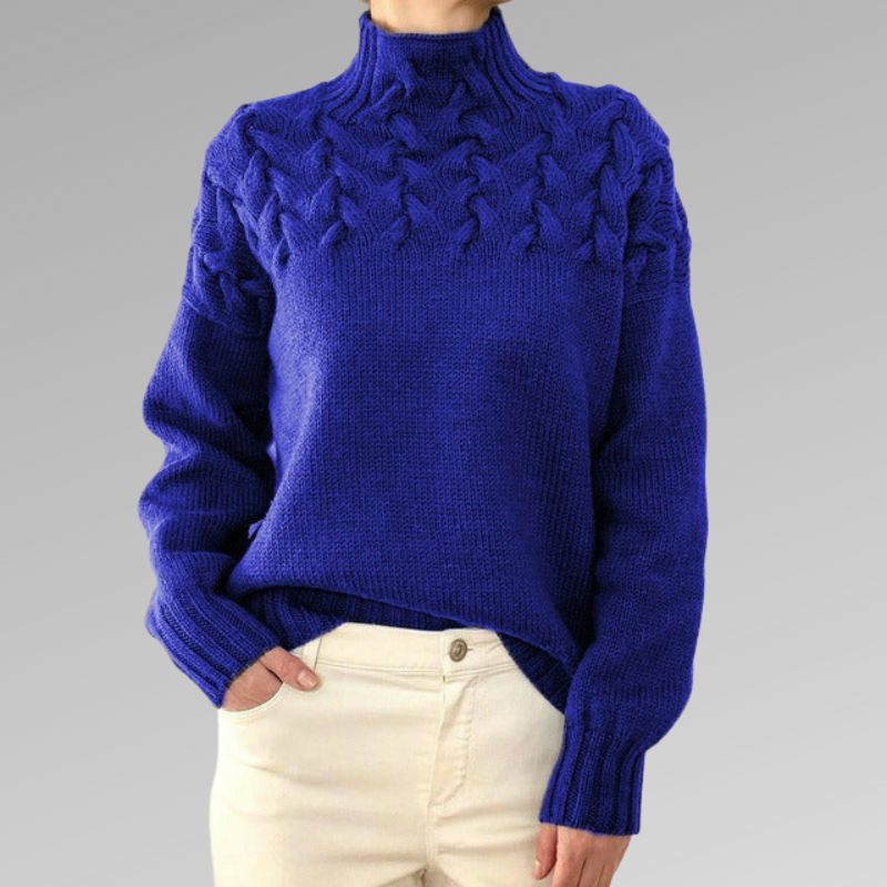 Anya Eleganter und warmer Rollkragenpullover