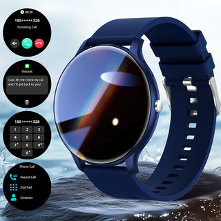 Gwenland 3.71cm HD TFT Bildschirm Smartwatch