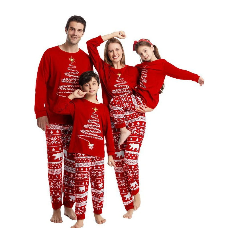 FamFits - Familienmode Passendes Pyjama-Set für Weihnachten