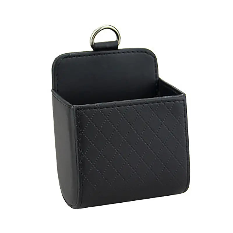 Premium-PU-Leder-Autohandyhalter & Organizer