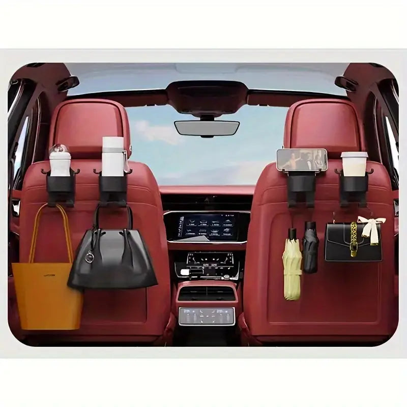 Multifunktionaler Auto-Organizer mit Haken &amp; Becherhalter