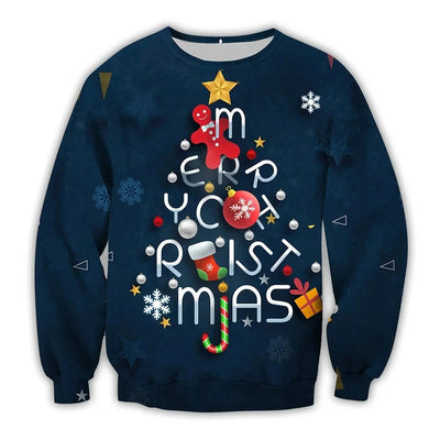 Mateo - Weihnachten O-Ausschnitt Pullover