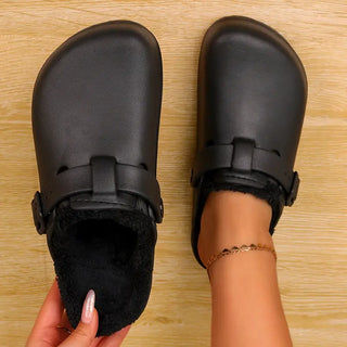 Winter Clogs für Damen – Gefüttert, Leicht, Rutschfest, Casual