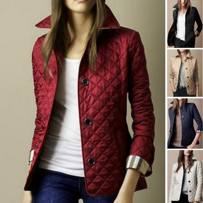 Cheryl - Die elegante schlanke Seiden-Baumwoll-Jacke