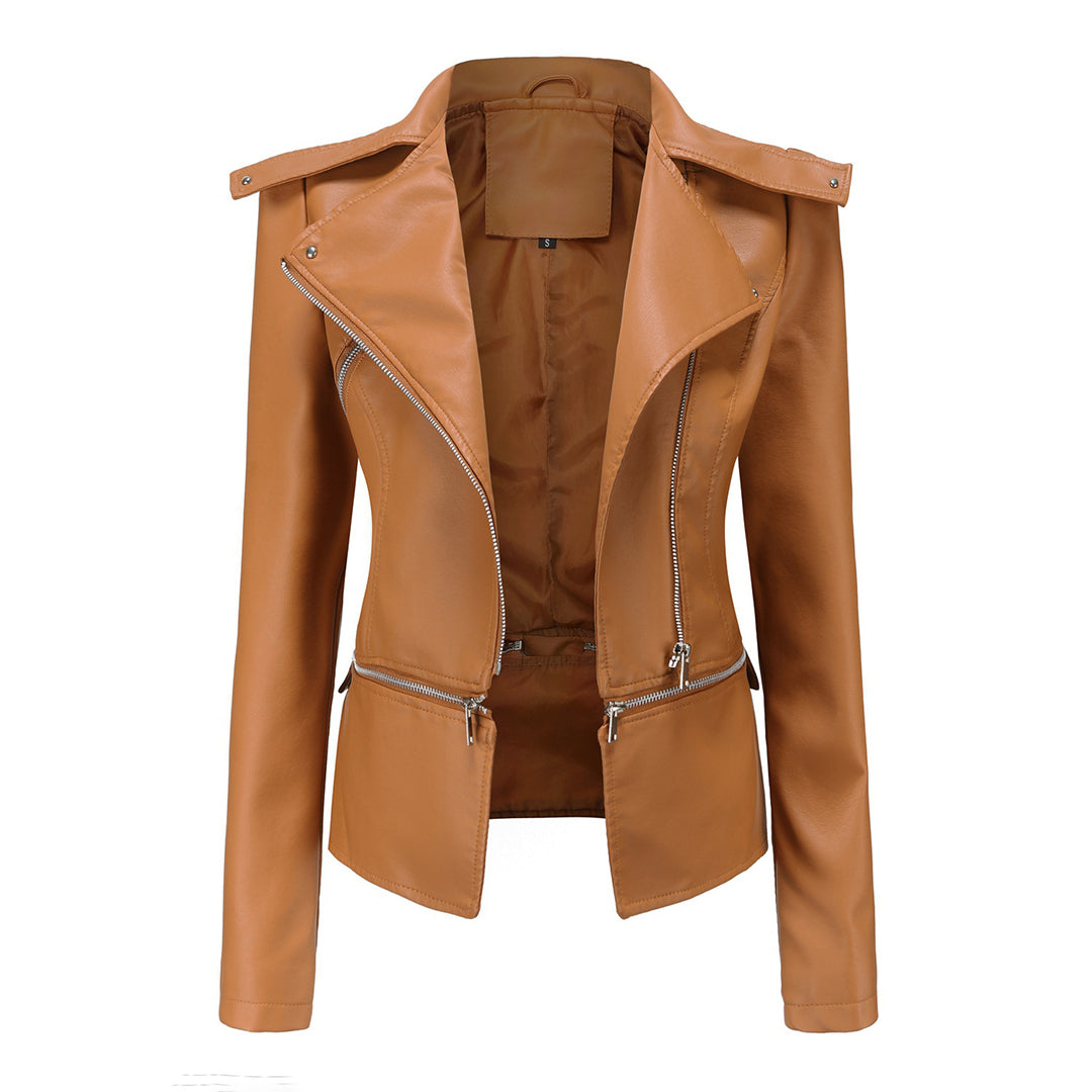 Anna - Stylische Lederjacke