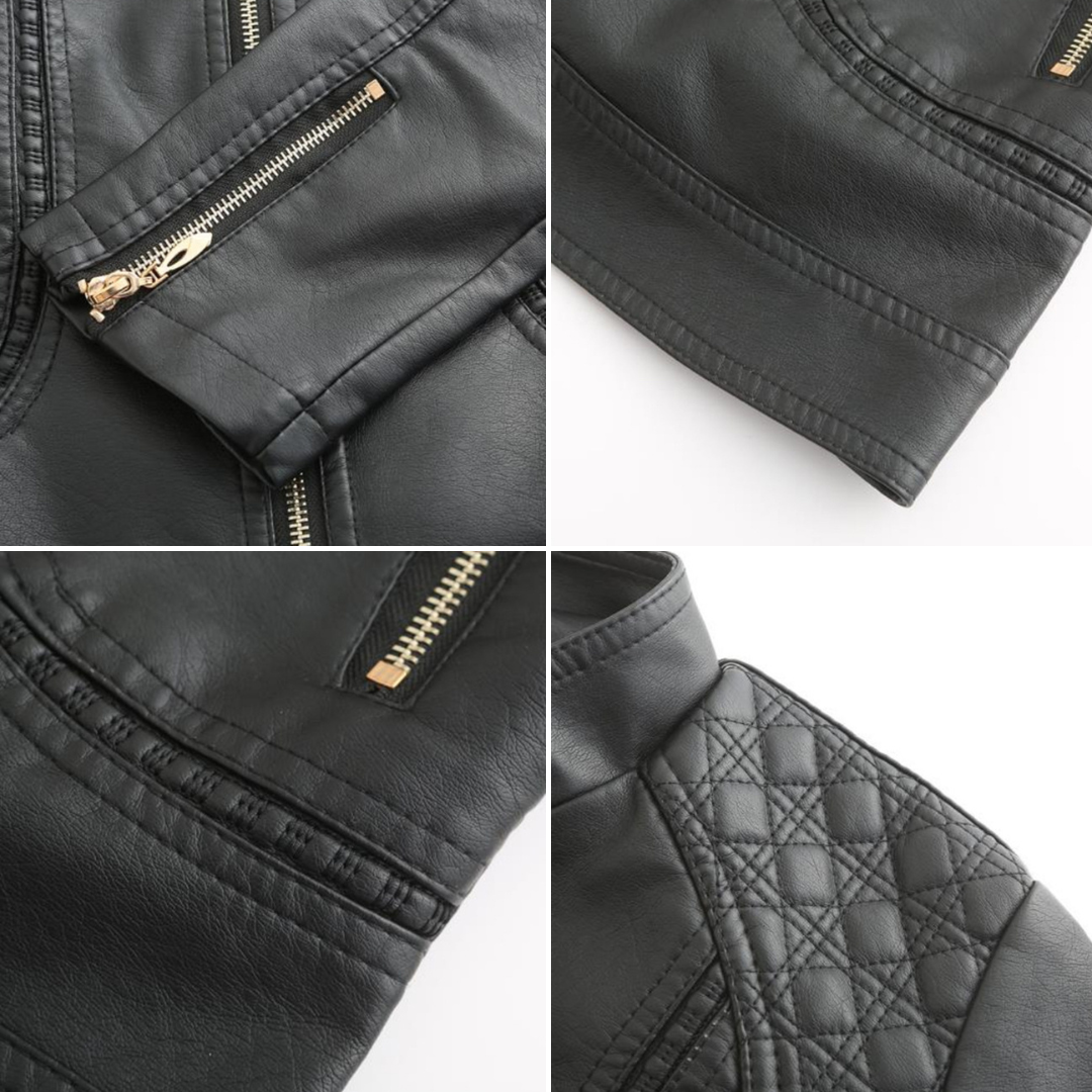 Aida - Stylische Lederjacke