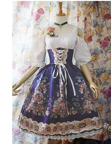 Oktoberfest traditionelle deutsche Trachten Outfits Dirndl Kleid