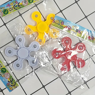 5er Set Fidget Spinner – Entspannungs-Spielzeug für Finger, Zufallsfarbe