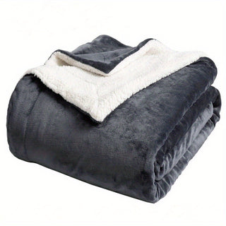 Sherpa-Fleece-Decke – Weich, Flauschig & Warm für Sofa & Bett