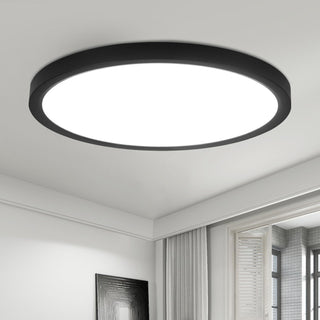 Moderne runde LED-Deckenleuchte, 30 cm, 24W, Kaltweiß