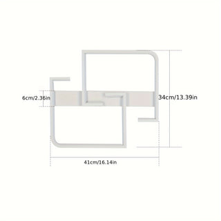 Moderne LED-Deckenlampe – 35W, Dimmbar, 30/40/60cm für Wohnzimmer