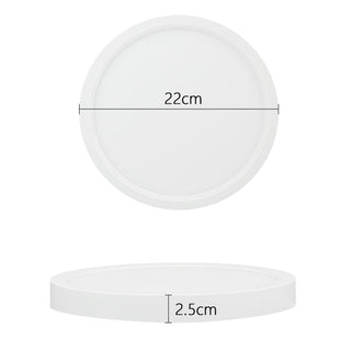 led-Deckenleuchte - Ø22 cm, Kaltweiß, 15W