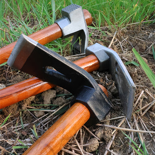 Gartenhacke – Robuster Holzgriff, Metall zum Graben & Jäten