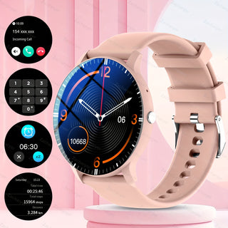 Sleek Smartwatch mit kabellosen Anrufen & Dial