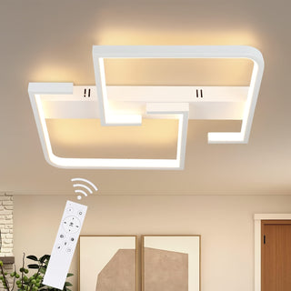 Moderne LED-Deckenlampe – 35W, Dimmbar, 30/40/60cm für Wohnzimmer