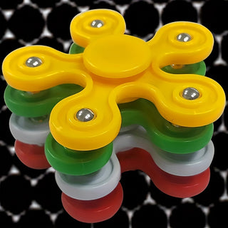 5er Set Fidget Spinner – Entspannungs-Spielzeug für Finger, Zufallsfarbe