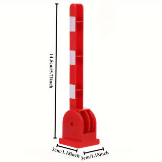 Miniatur Verkehrssperre Set - ABS Kunststoff Modelle