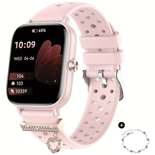 Heart Charm Damen Smartwatch – Stilvoll & Smart für den Alltag