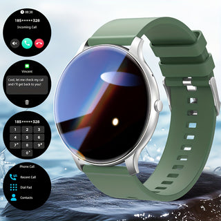 Gwenland 3.71cm HD TFT Bildschirm Smartwatch