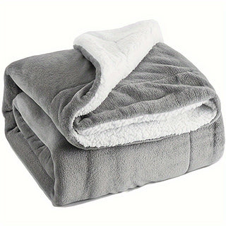 Sherpa-Fleece-Decke – Weich, Flauschig & Warm für Sofa & Bett