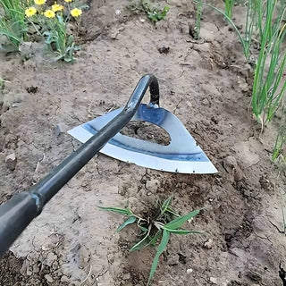 Hochleistungs-Edelstahl-Gartenhacke – Ideal zum Jäten & Bodenbearbeitung