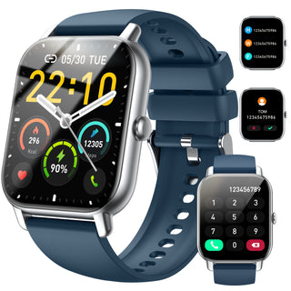 Smartwatch 1,85" – Anrufe, IP68 wasserdicht, Fitness-Tracker