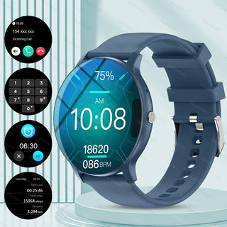 Sleek Smartwatch mit kabellosen Anrufen & Dial