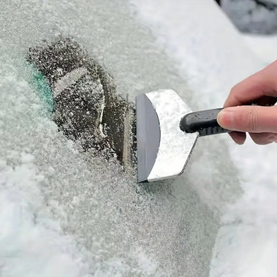 Edelstahl Auto Schneeschaufel mit Eiskratzer