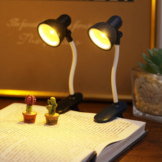 Tragbare Mini-LED-Tischlampe mit verstellbarem Lesearm