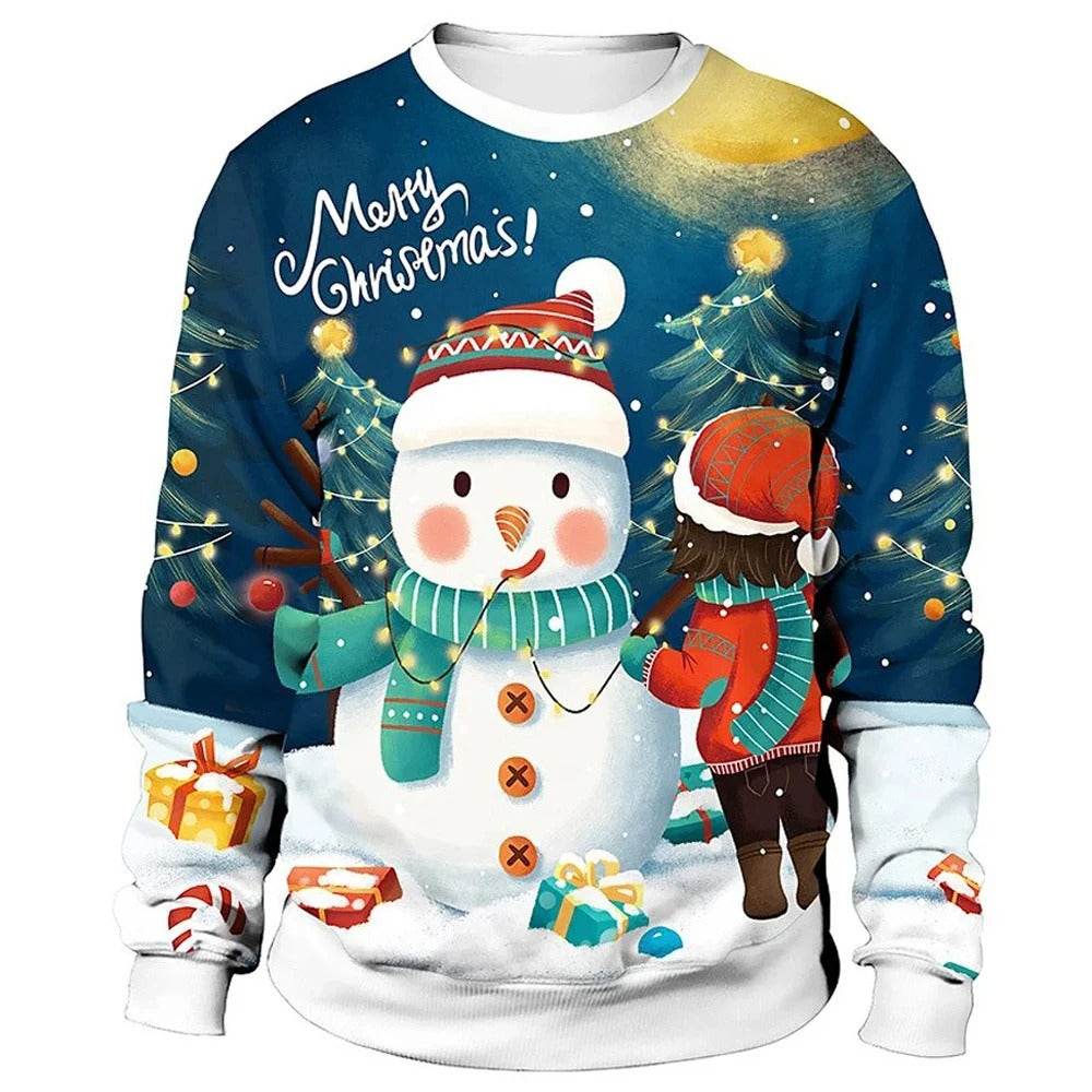 Mateo - Weihnachten O-Ausschnitt Pullover