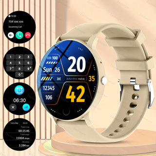 Sleek Smartwatch mit kabellosen Anrufen & Dial