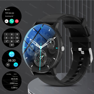 Sleek Smartwatch mit kabellosen Anrufen & Dial