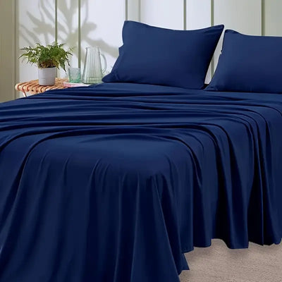 2000tc Weiches Queen-Size-Bettwäsche-Set – Knitterfreie Eleganz