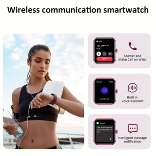 Blackview 1.85" Smartwatch für Frauen – Fitness Tracker & Schlafmonitor