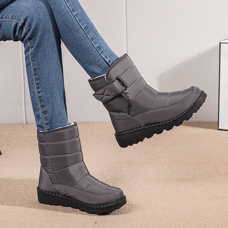 Wasserdichte, rutschfeste und warme Schneestiefel für Frauen