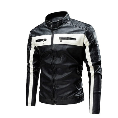 Andy - Motorrad-Lederjacke für Männer