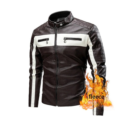 Andy - Motorrad-Lederjacke für Männer